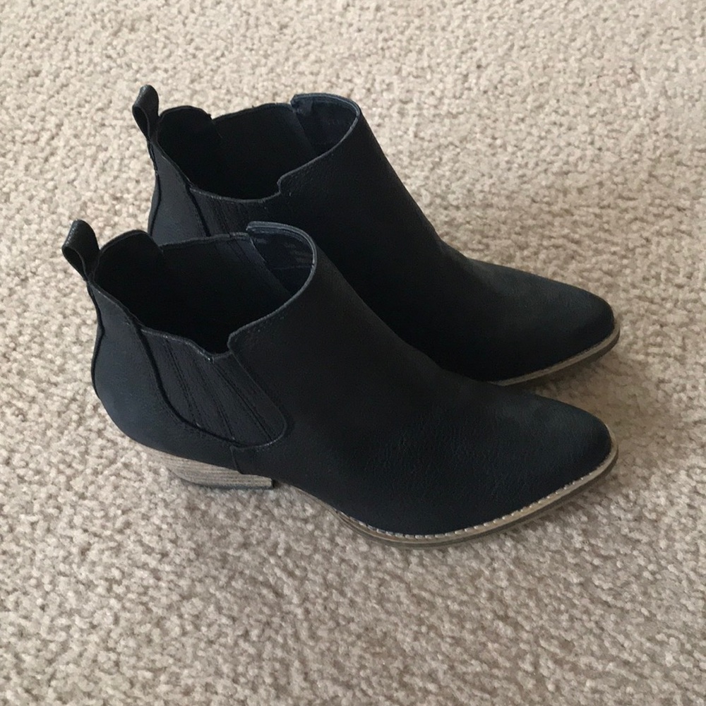 Black booties